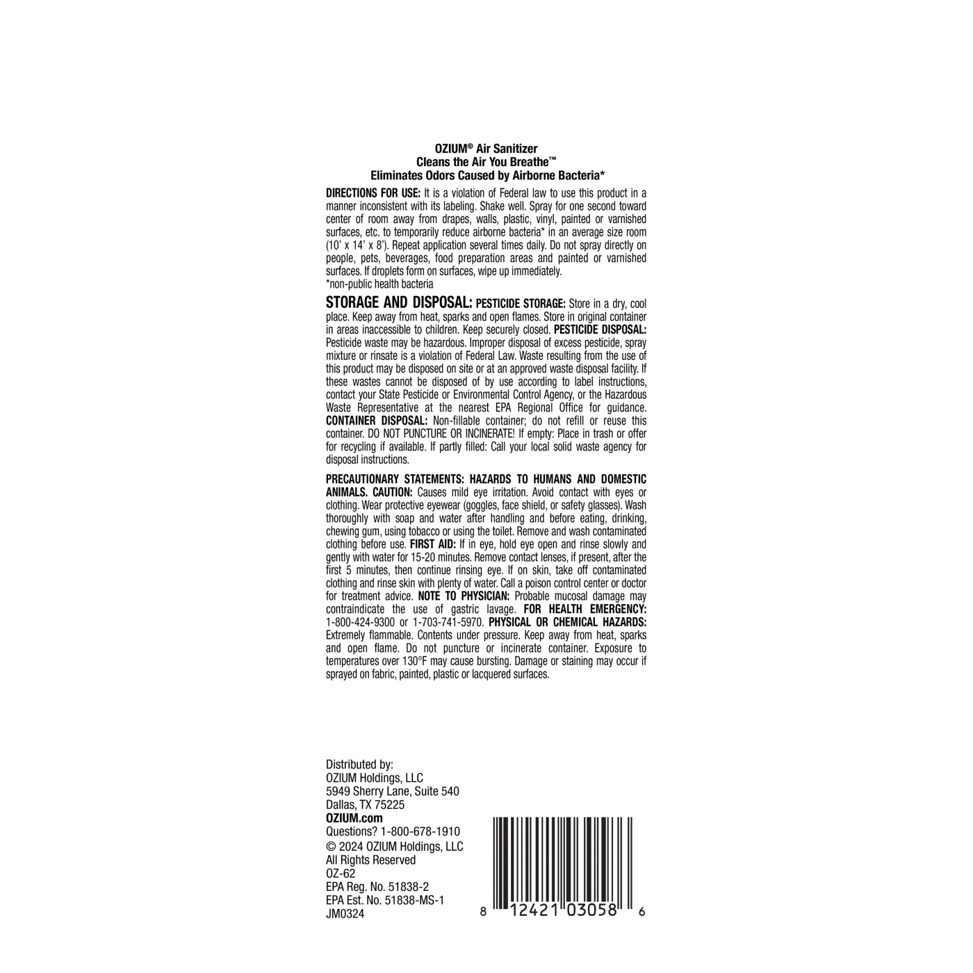 OZ62 Citrus 08oz Blister BACK B2